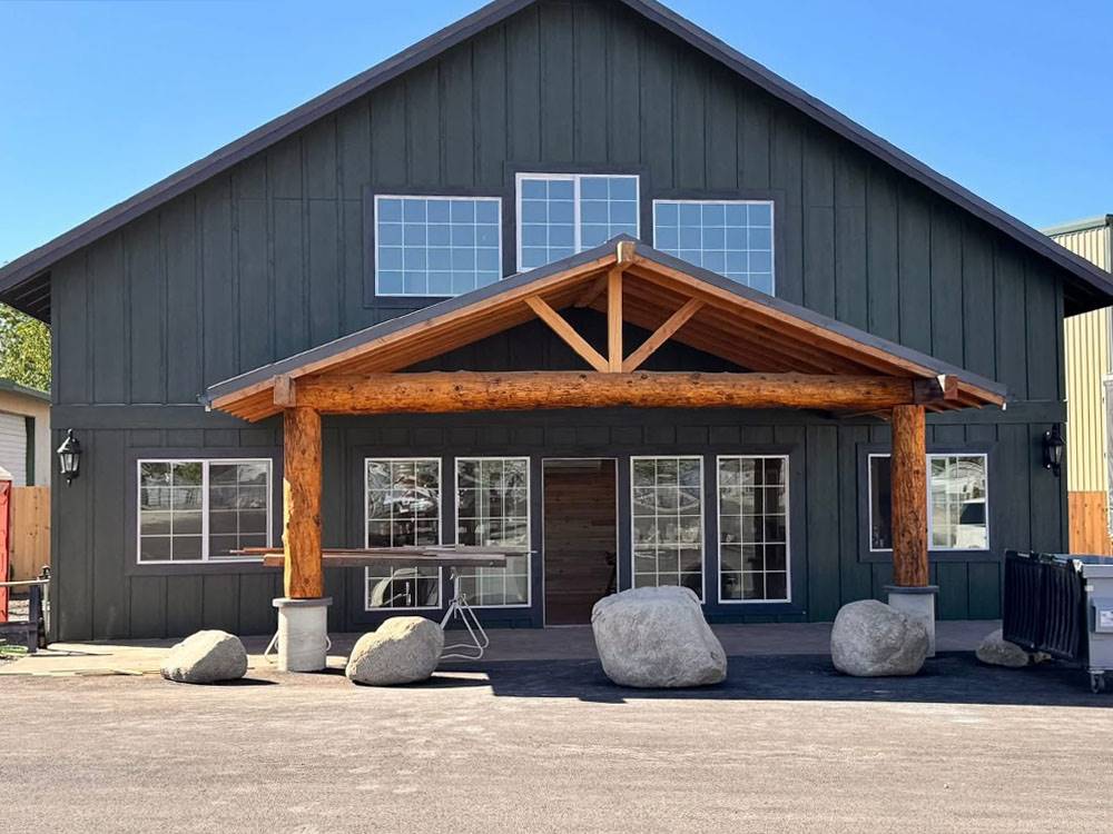 Exterior of the office building