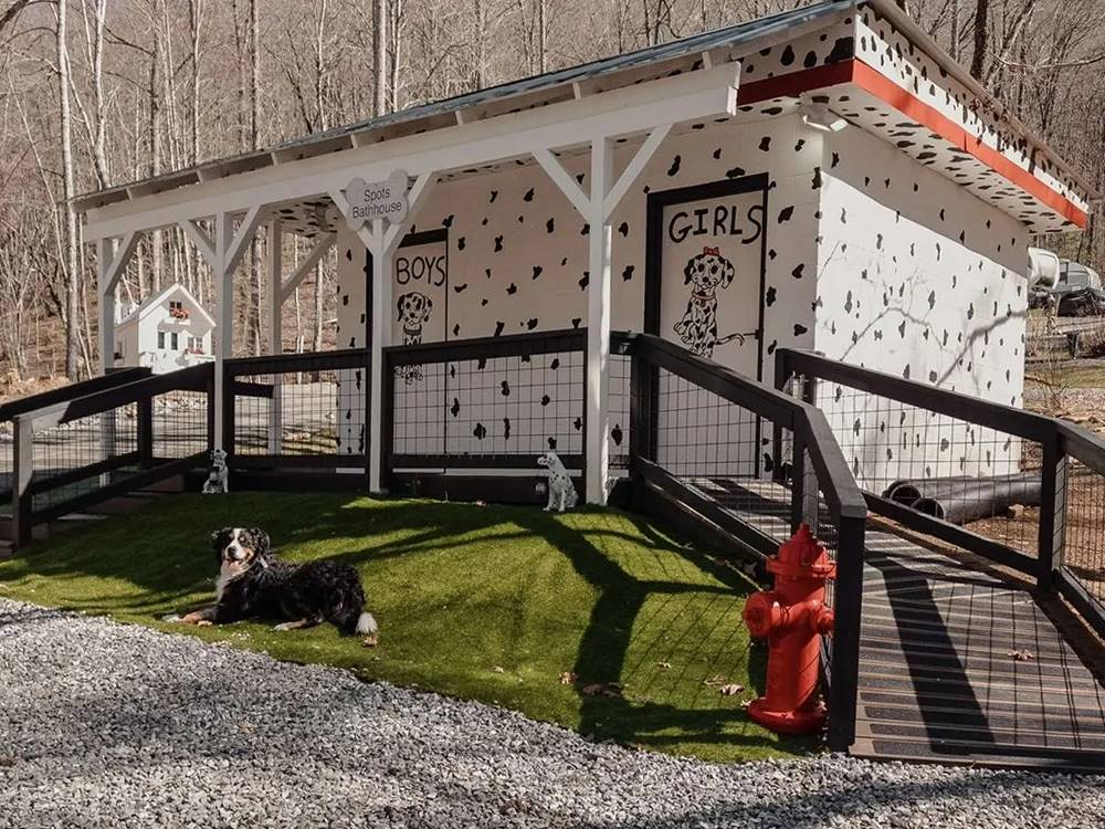 The bathhouse
