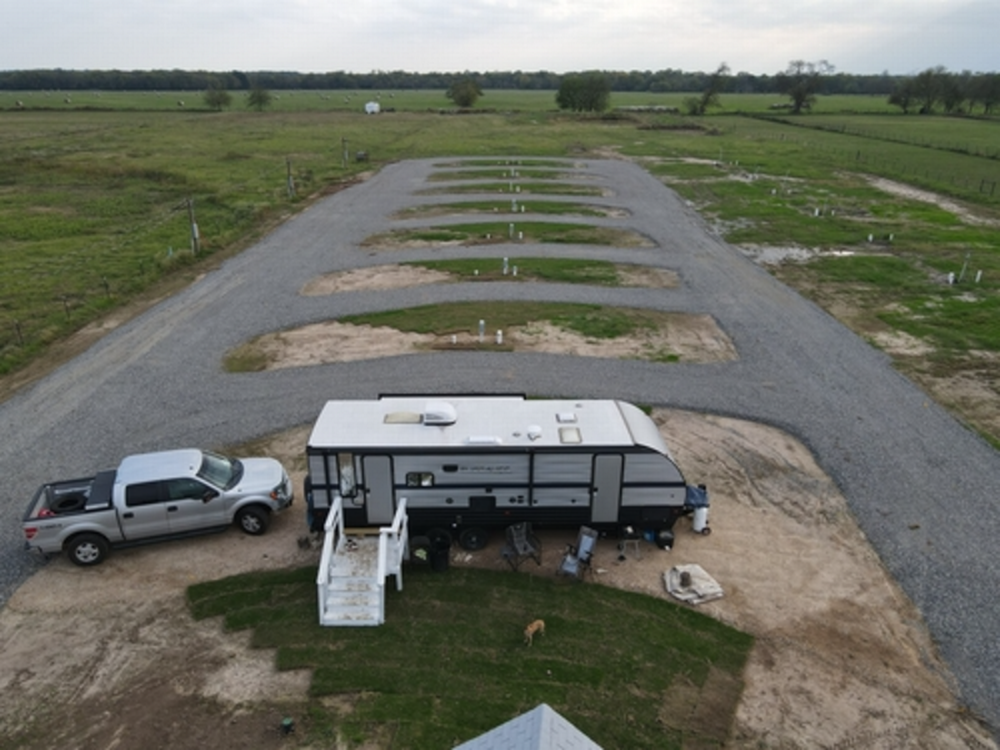 Area view of RV sites at Arc RV Park