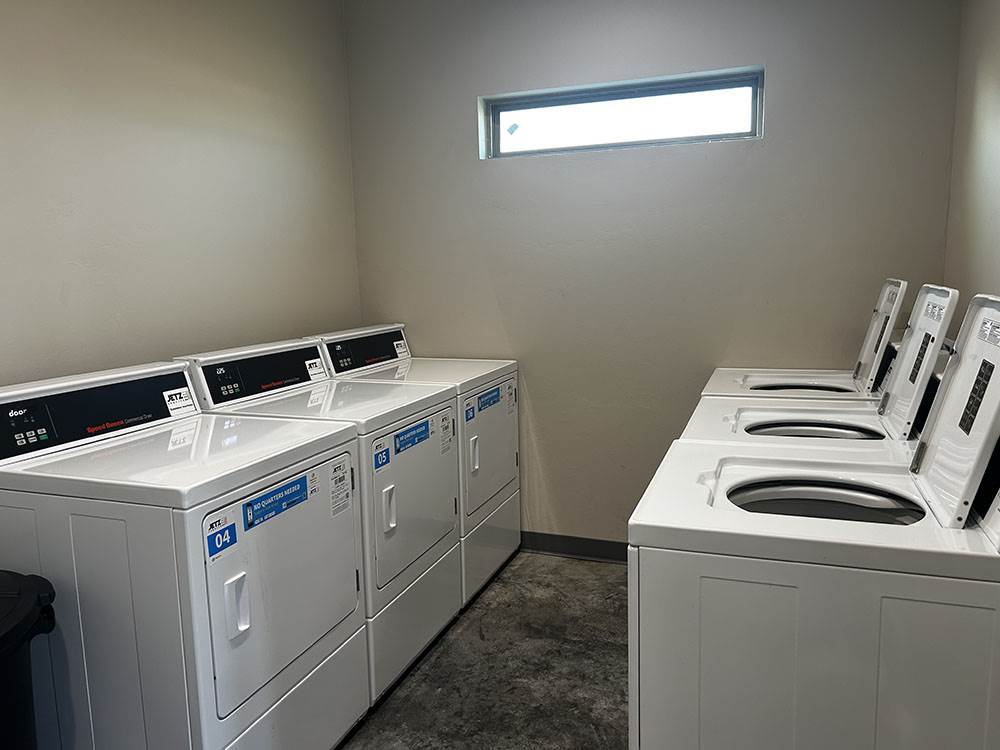 The laundry room