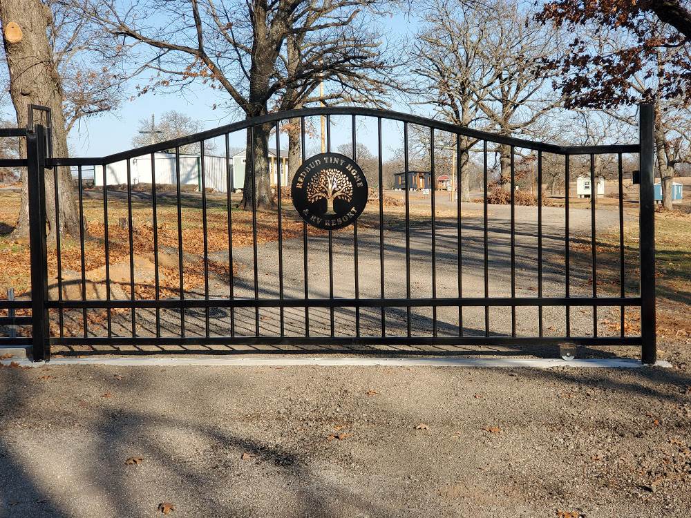The gate to enter