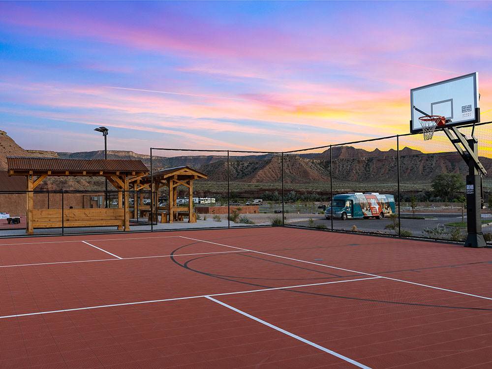 Basketball court