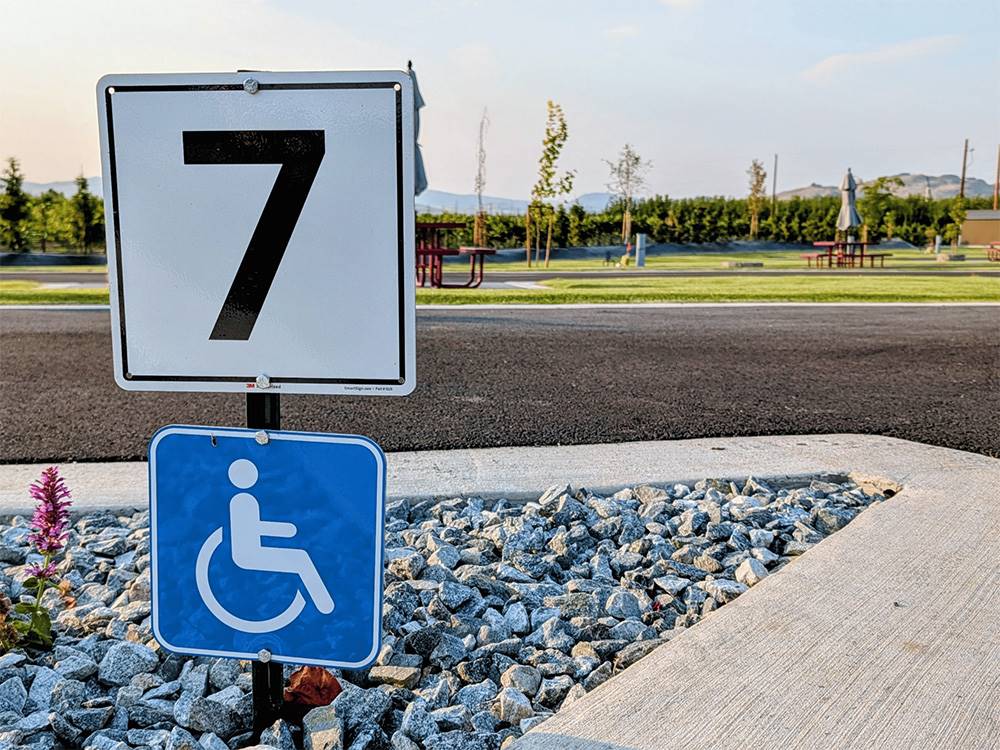 ADA RV accessible site