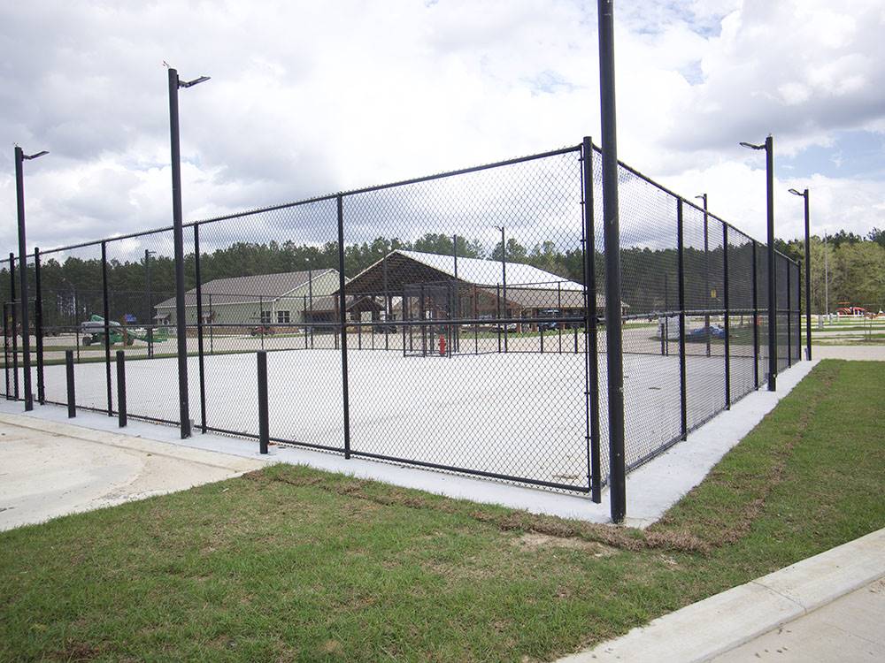 Pickleball court