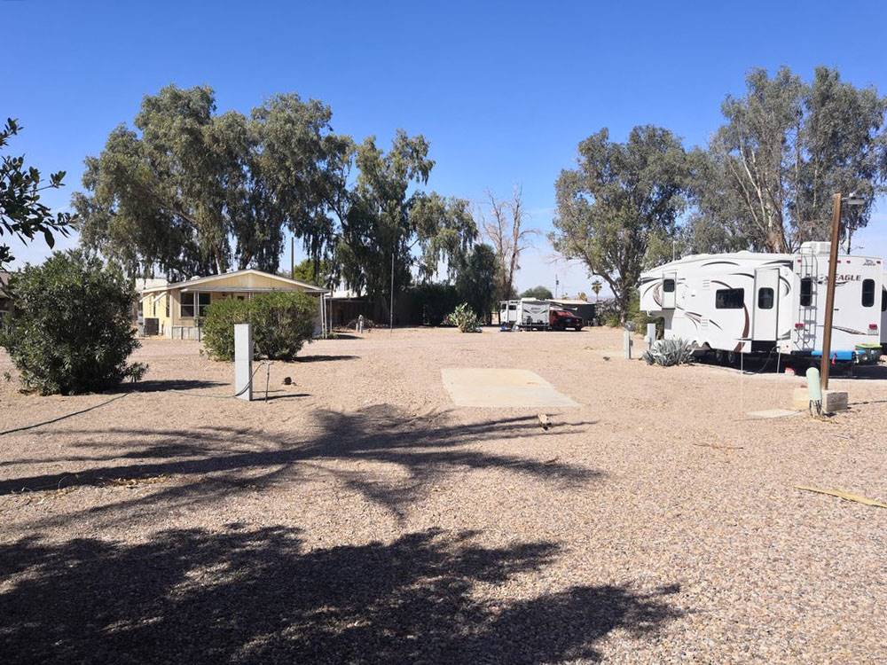 Gravel RV sites