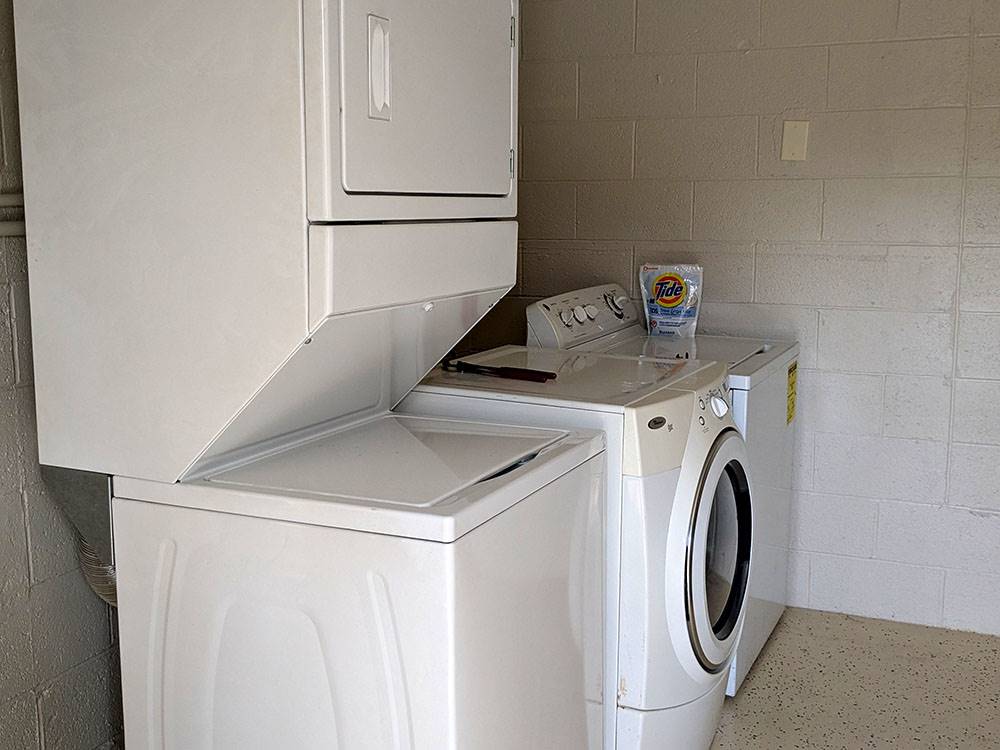 The laundry room