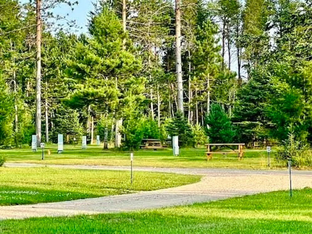 View of the park Plum Pines RV Park & Campground