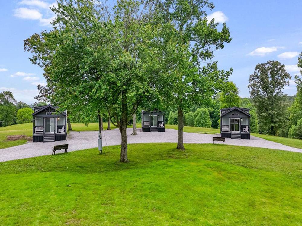 Three of the rentals available