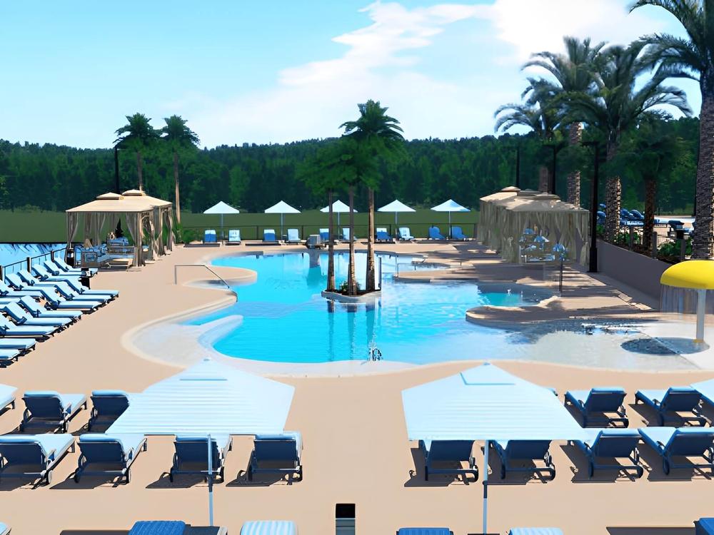 Pool at site Watts Bar Lake Jellystone Park