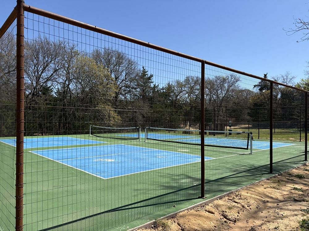 Pickleball courts