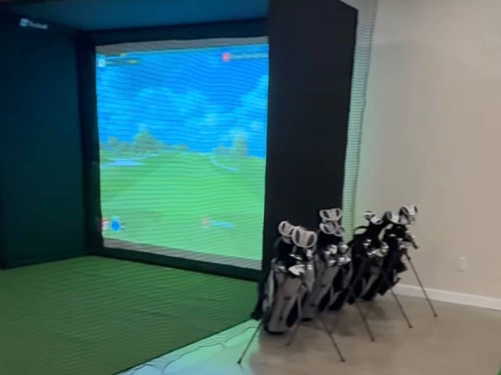 The golf simulator