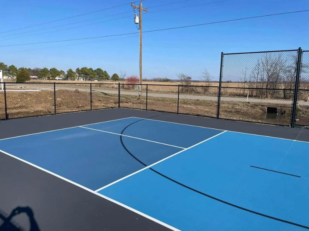 Play area at site Stoney Creek RV Park
