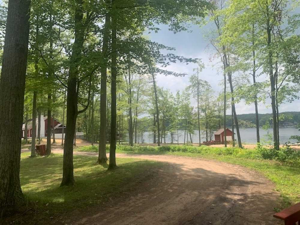 Dirt road at Camp Deer Trails