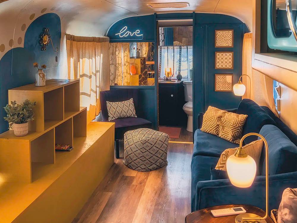 Interior of RV
