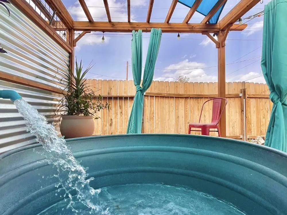 Hot tub close-up