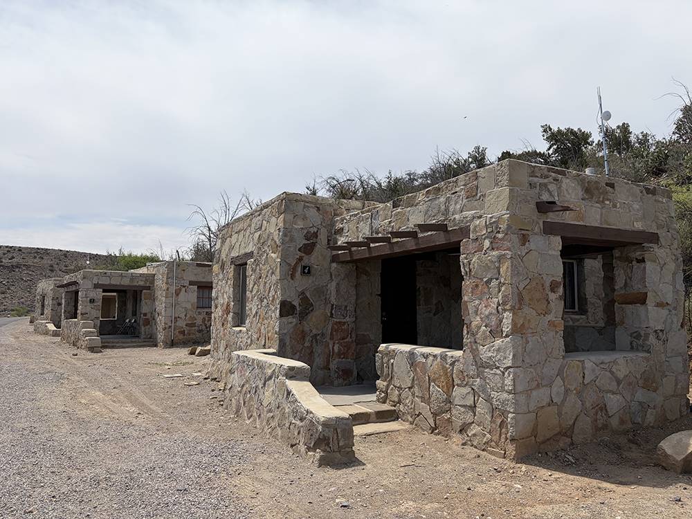 Buildings made of stone