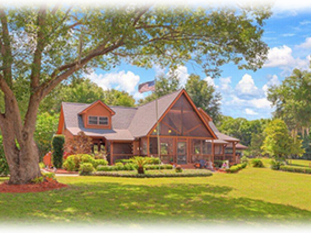 One of the rentals at Cabin on the Lake