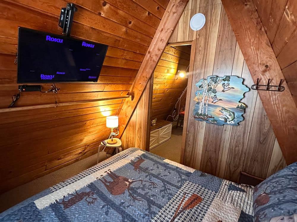 The interior of a rental