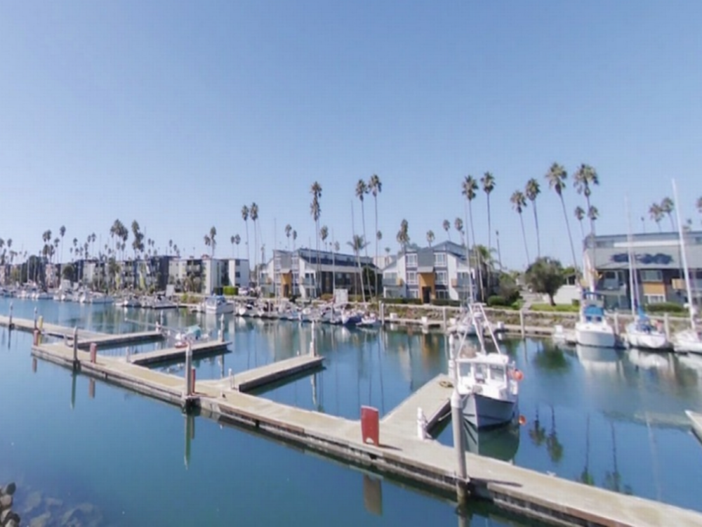Boat slips at Fisherman's Wharf