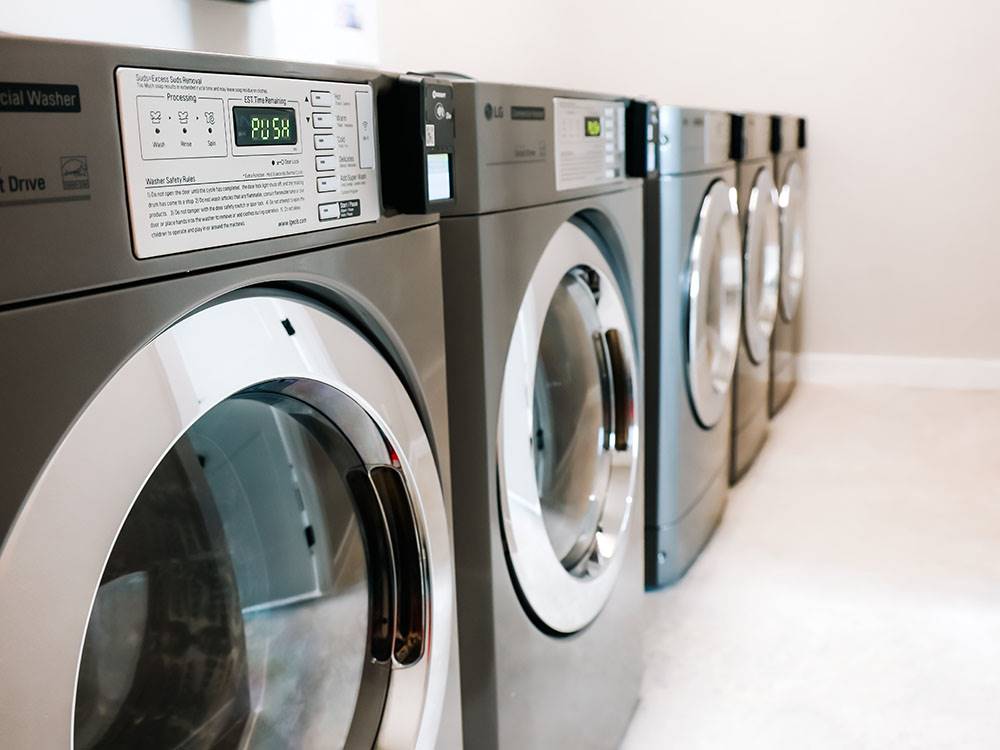 The laundry room