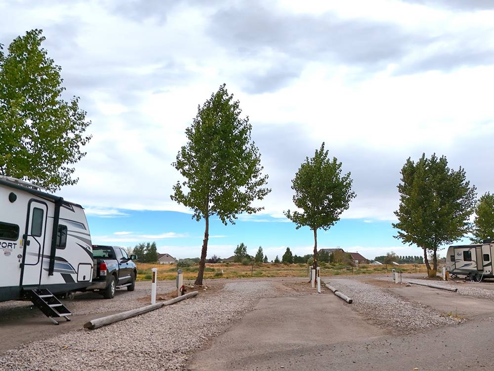 RV sites with trees