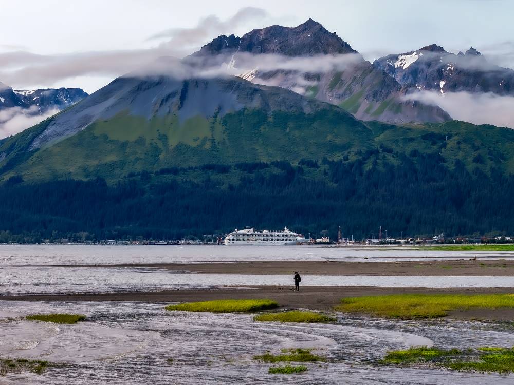 View of Seward across the Bay