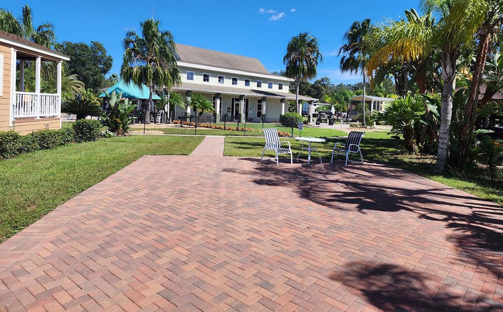 Outdoor sitting area