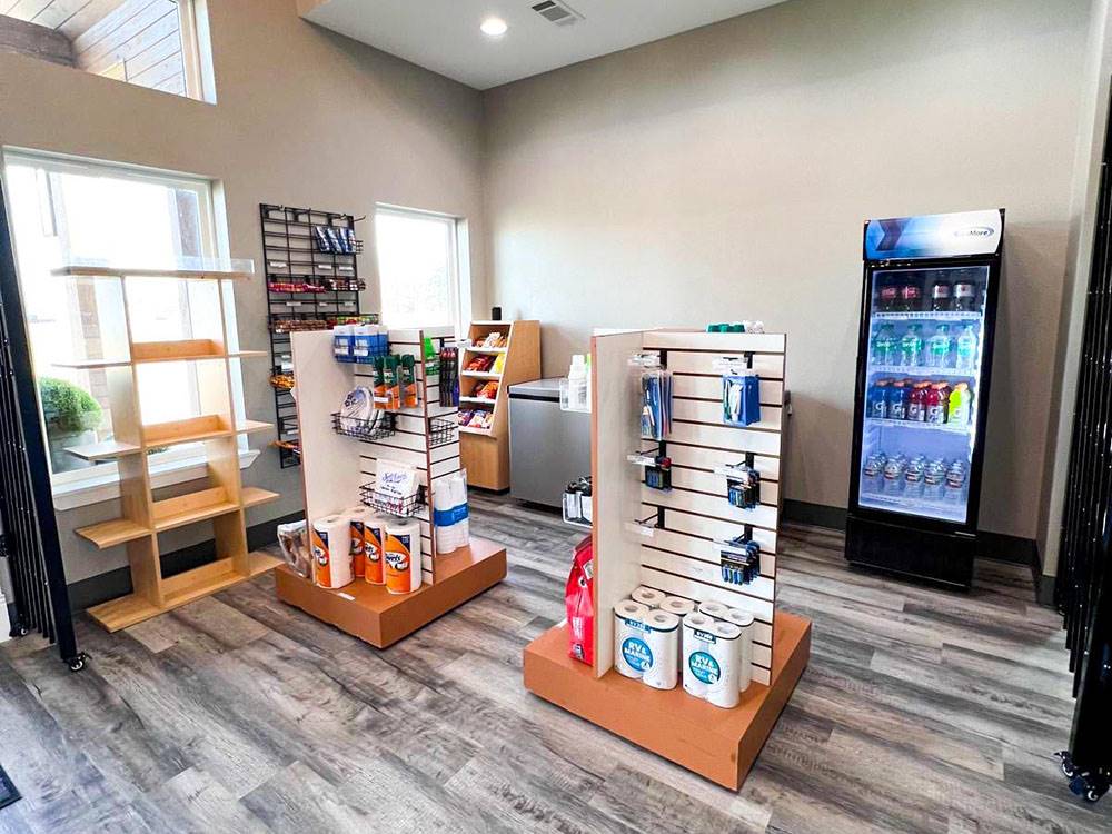Items for sale at the store