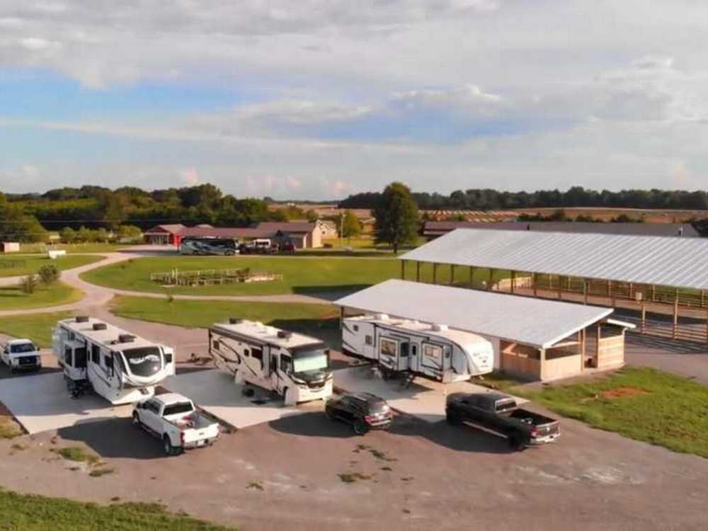 View of some RV sites