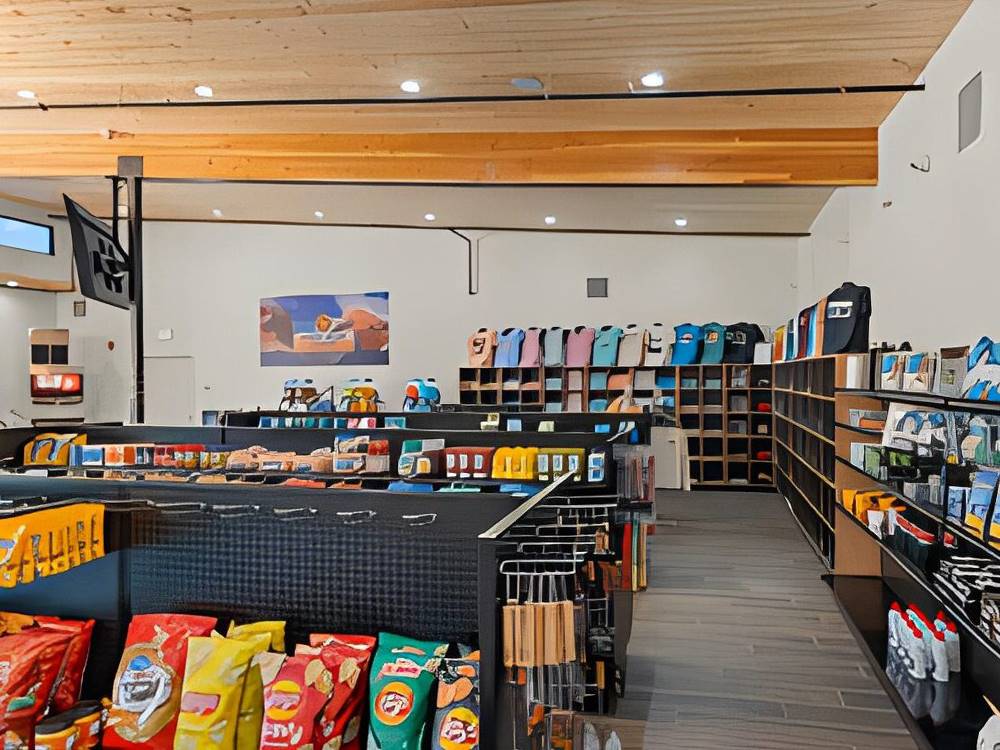 Items for sale in the store