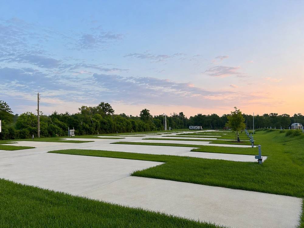 Paved RV sites