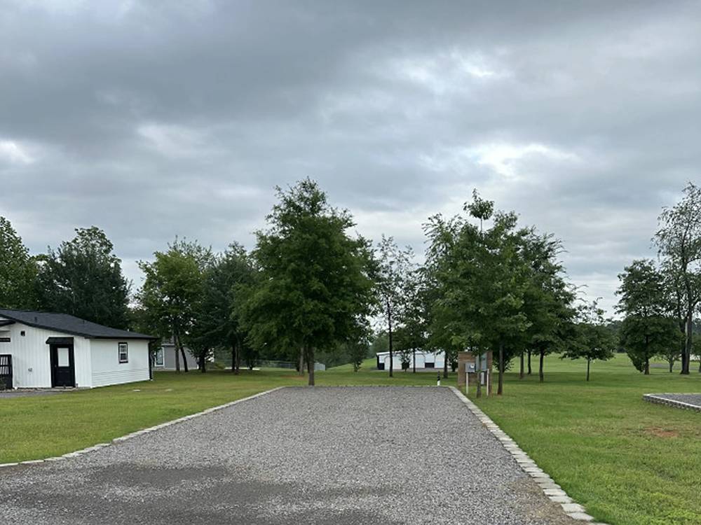 An RV site near a rental
