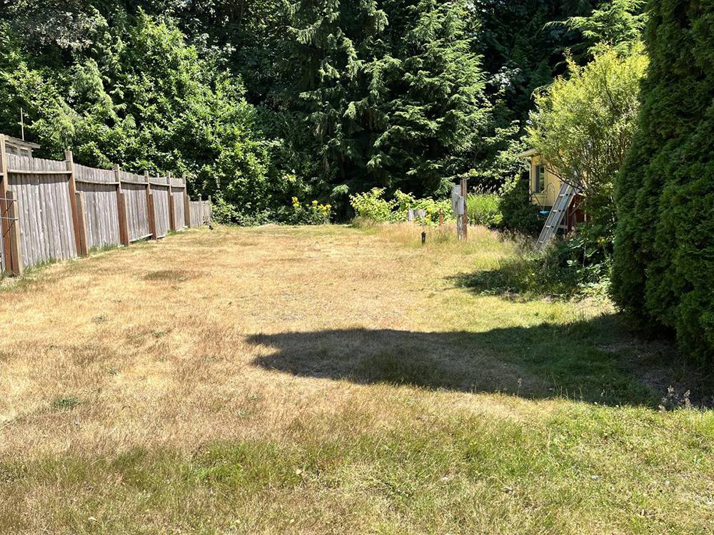A grass RV site