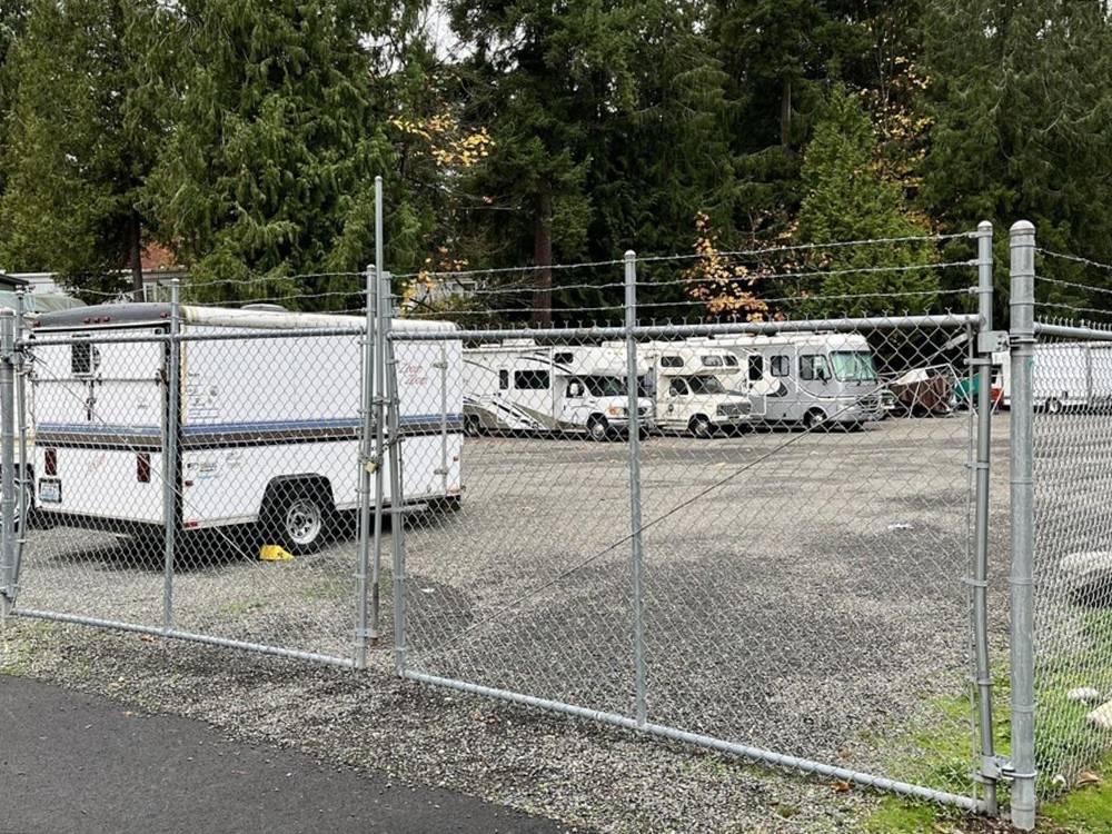 Enclosed vehicle storage