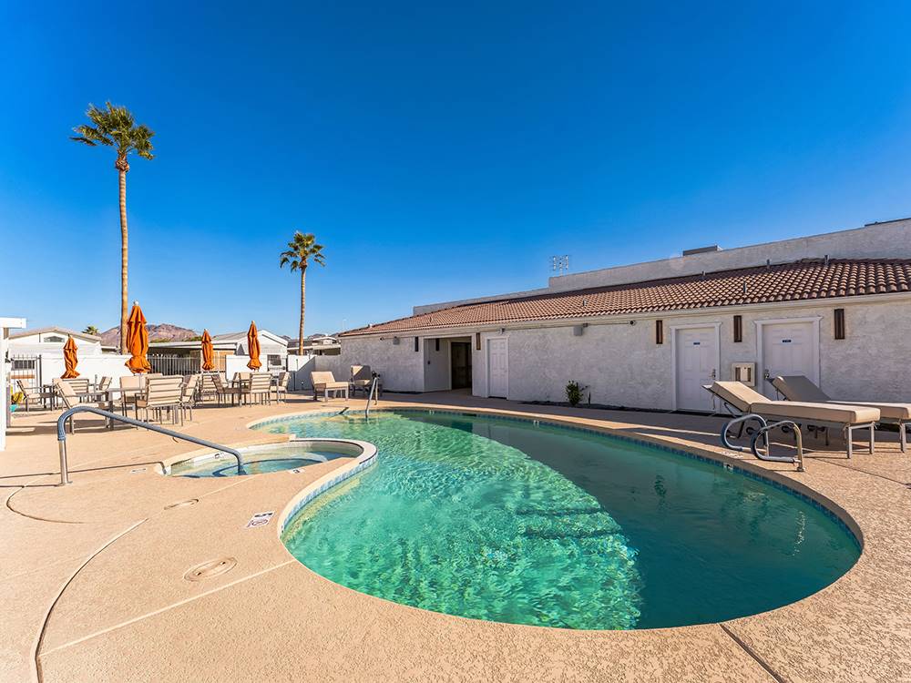 View of the pool