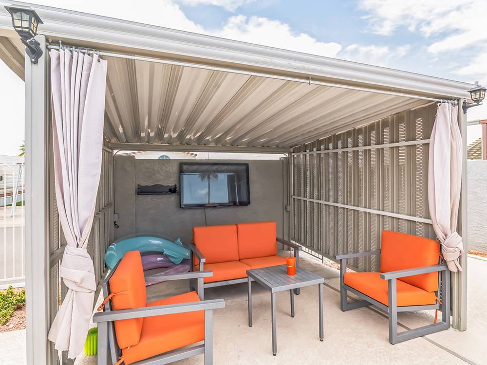 Outdoor cabana