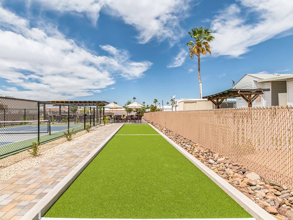 Bocce ball court