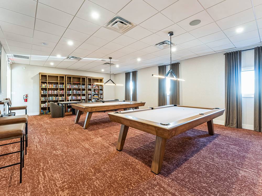 Billiards room