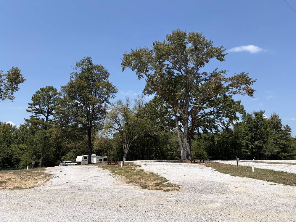 RV sites with trees