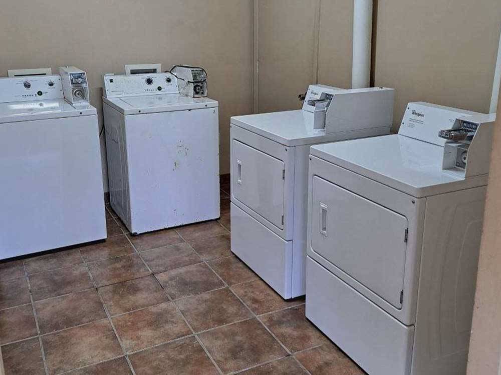 Laundry facilities for guests at WEEKS ISLAND RV PARK