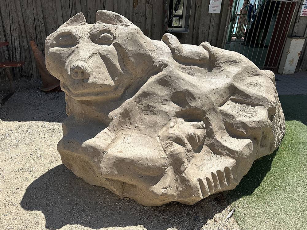 Rock sculpture