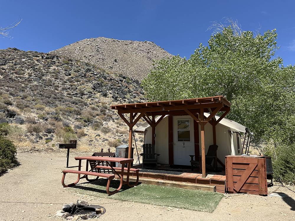 Glamping tent