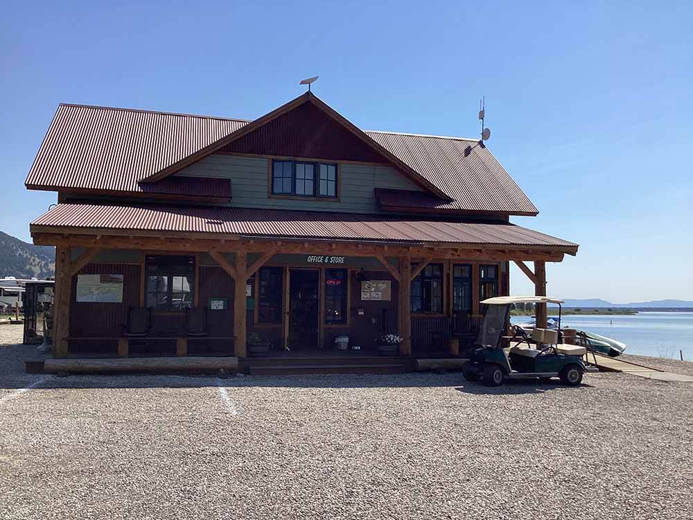 The office and general store at YELLOWSTONE HOLIDAY RV CAMPGROUND & MARINA