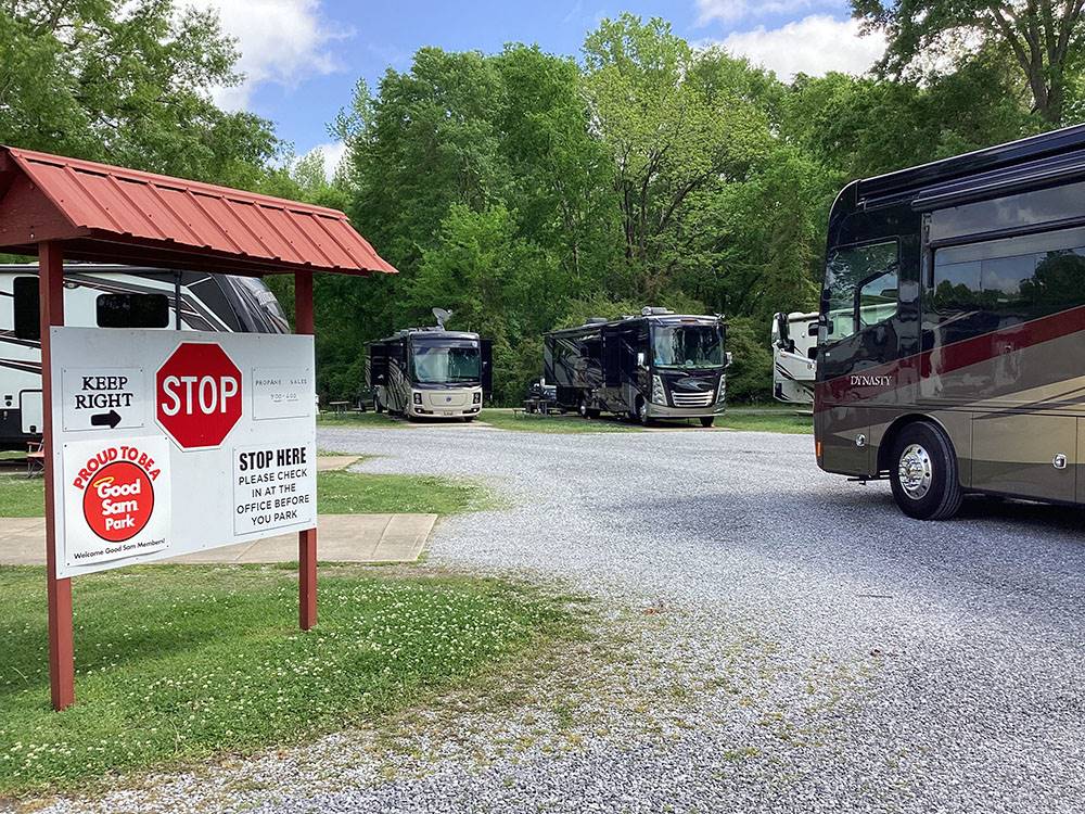 Entrance to the park