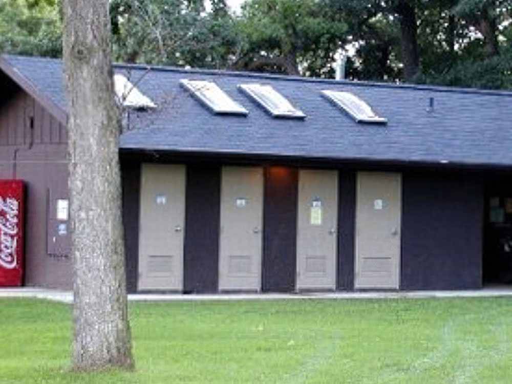 The bathroom building at SOMERSET BEACH CAMPGROUND & RETREAT CENTER
