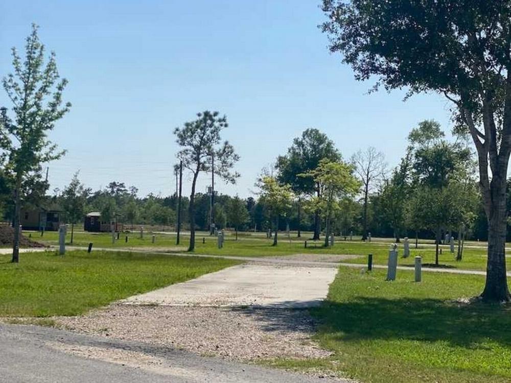 Open RV space at site Yogi Bear's Jellystone Park Camp-Resort Lake Charles