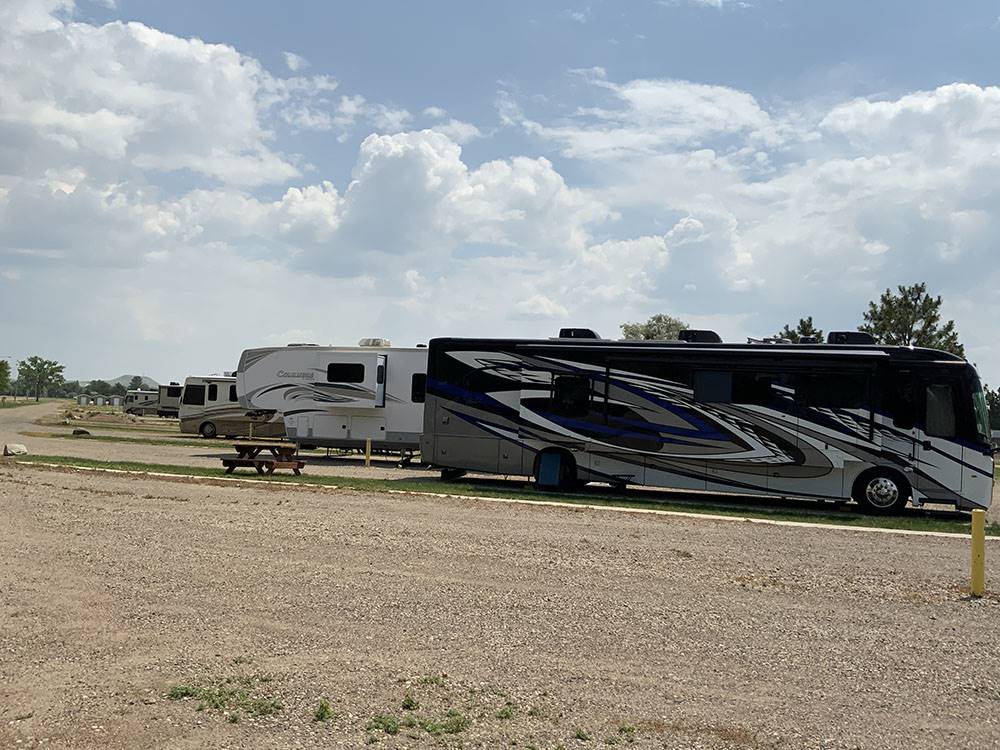 Big Rig sites at North Park RV Campground