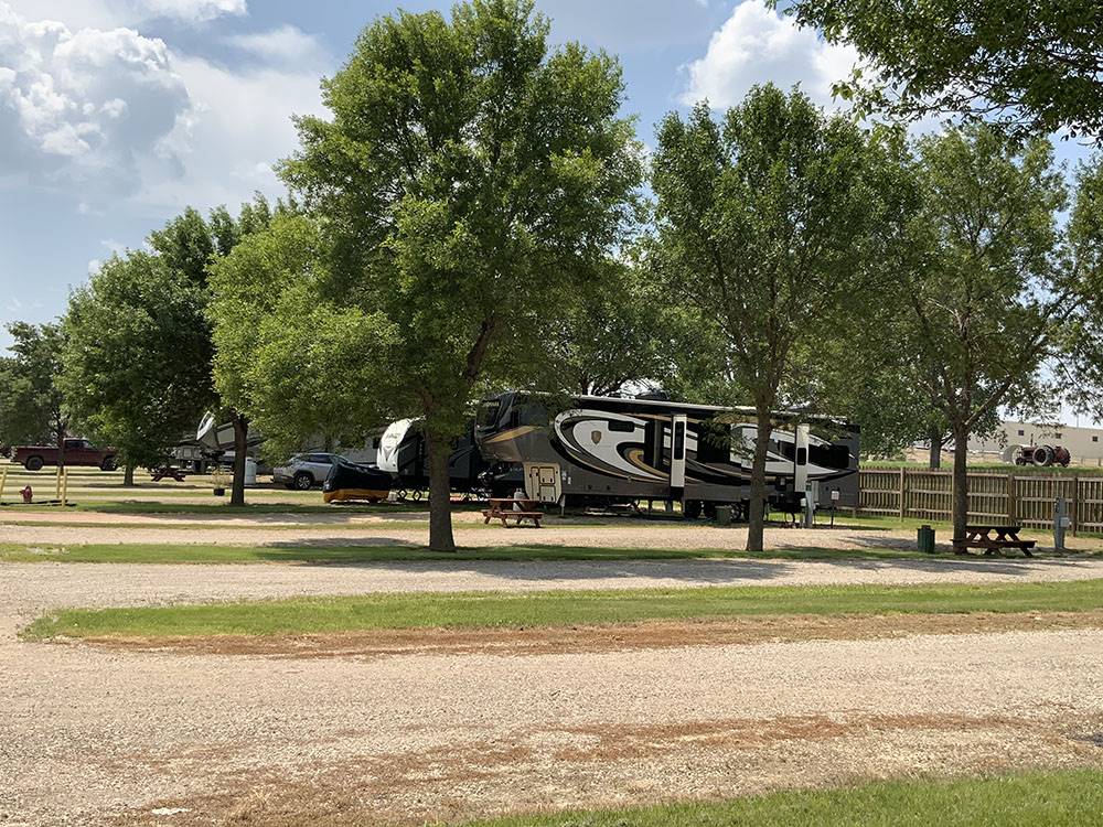 Nice tree sites at North Park RV Campground