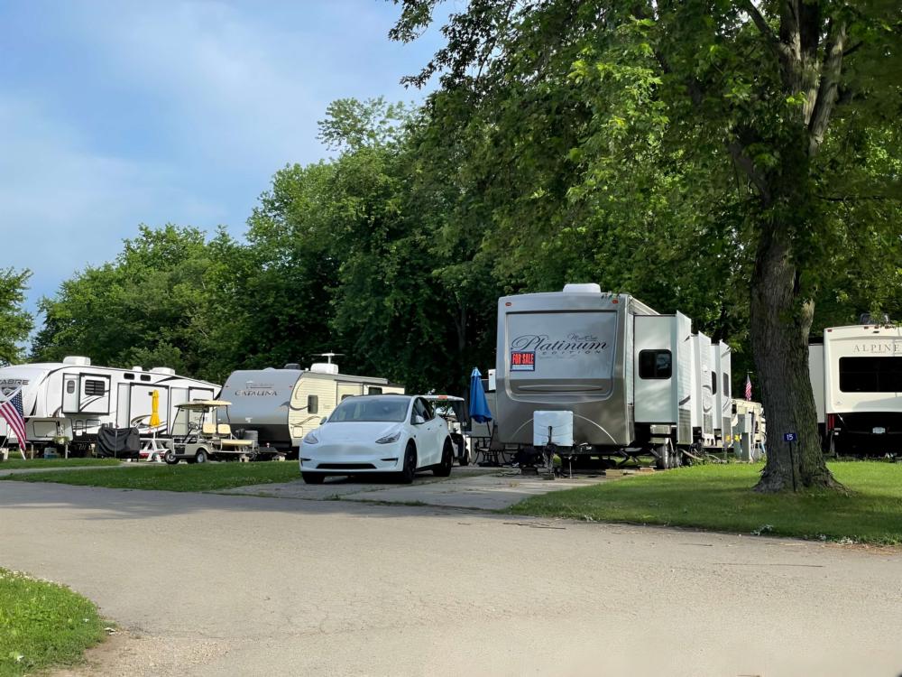 RV sites at Tomorrow's Stars RV Resort