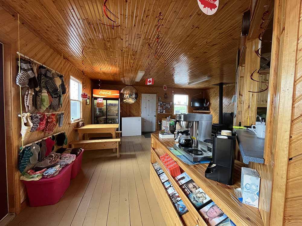 Inside of the general store at VIKING RV PARK